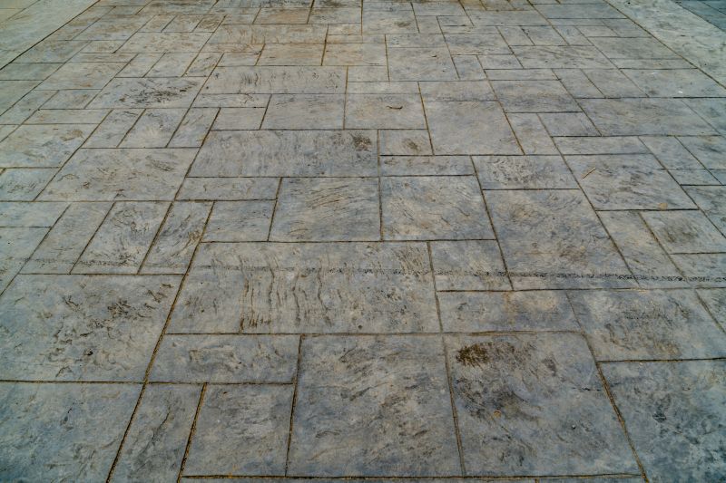 Concrete Driveway with Decorative Finish