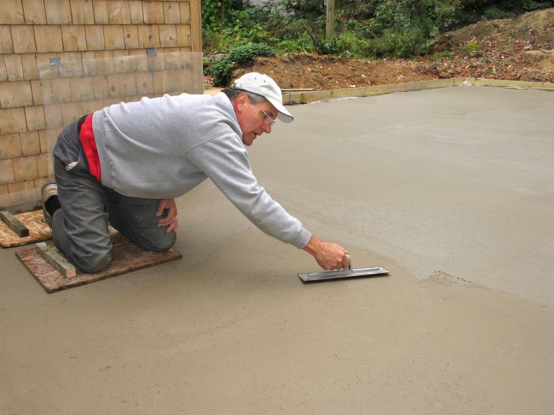 Concrete Finishing Task